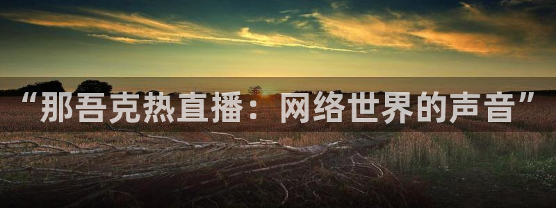 nba免费直播在线直播绿茵：“那吾克热直播：网络世界的声音”